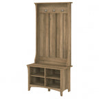 Hall Tree with Shoe Storage Bench and Coat Hooks