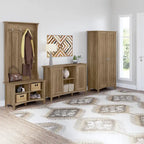 Hall Tree with Shoe Storage Bench and Coat Hooks