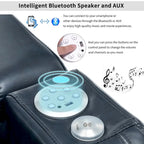 Power Recliner Chair with USB Ports and Cup Holder