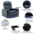 Power Recliner Chair with USB Ports and Cup Holder