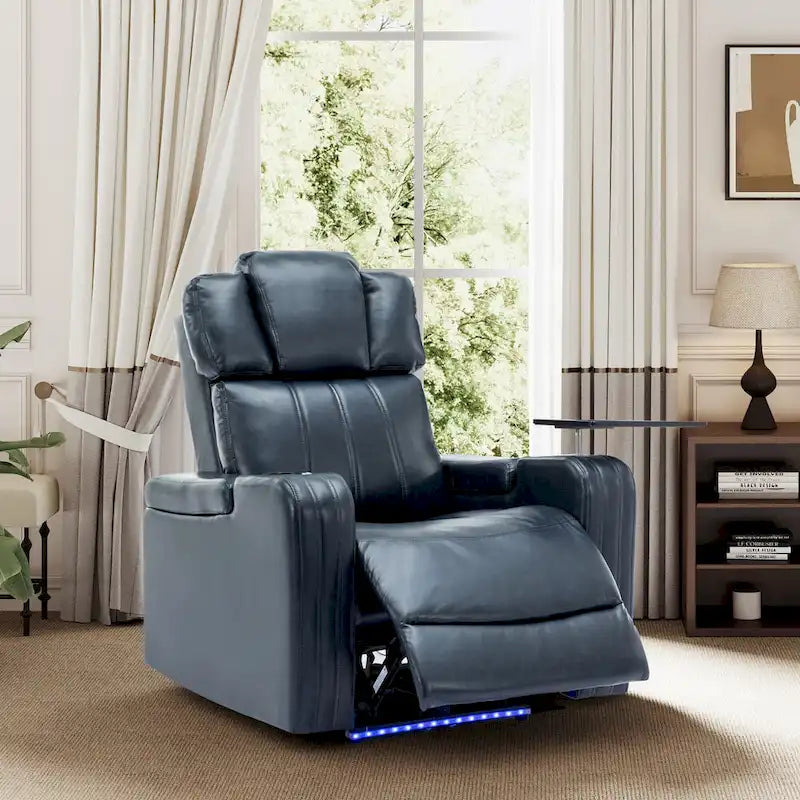 Power Recliner Chair with USB Ports and Cup Holder