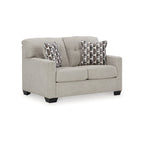 Tufted Loveseat with Polyester Upholstery