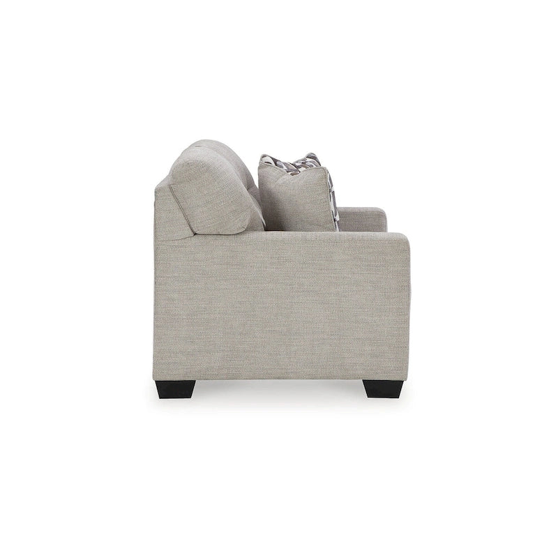 Tufted Loveseat with Polyester Upholstery
