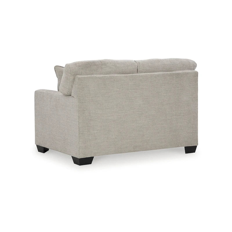 Tufted Loveseat with Polyester Upholstery