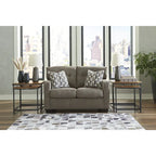 Tufted Loveseat with Polyester Upholstery