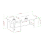 Contemporary Nesting Coffee Table Set