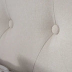 Queen Size Upholstered Tufted Platform Bed