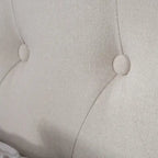 Queen Size Upholstered Tufted Platform Bed
