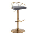 Adjustable Swivel Bar Stool (Set of 2)