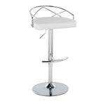 Adjustable Swivel Bar Stool (Set of 2)