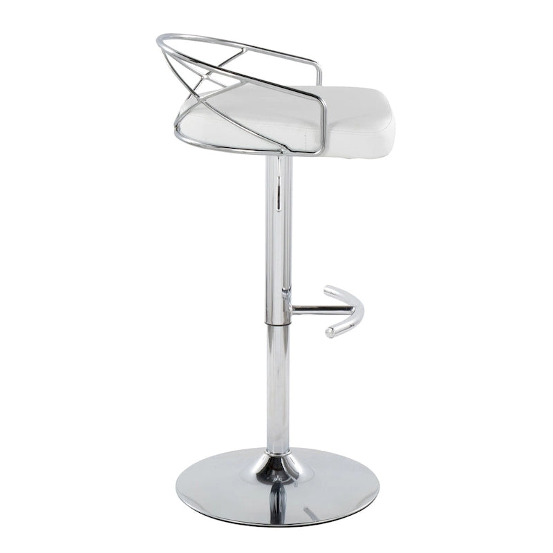 Adjustable Swivel Bar Stool (Set of 2)