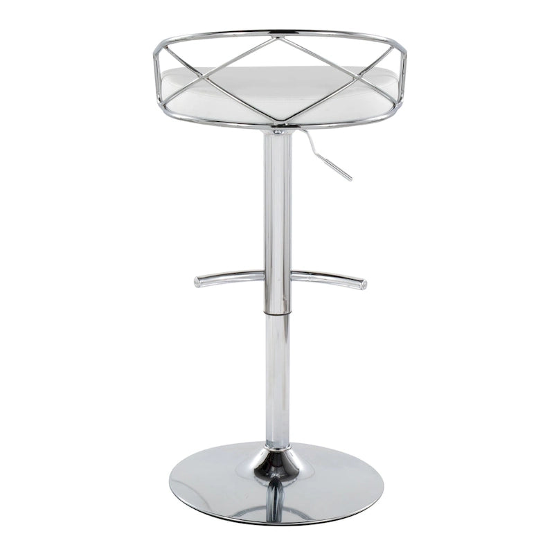 Adjustable Swivel Bar Stool (Set of 2)