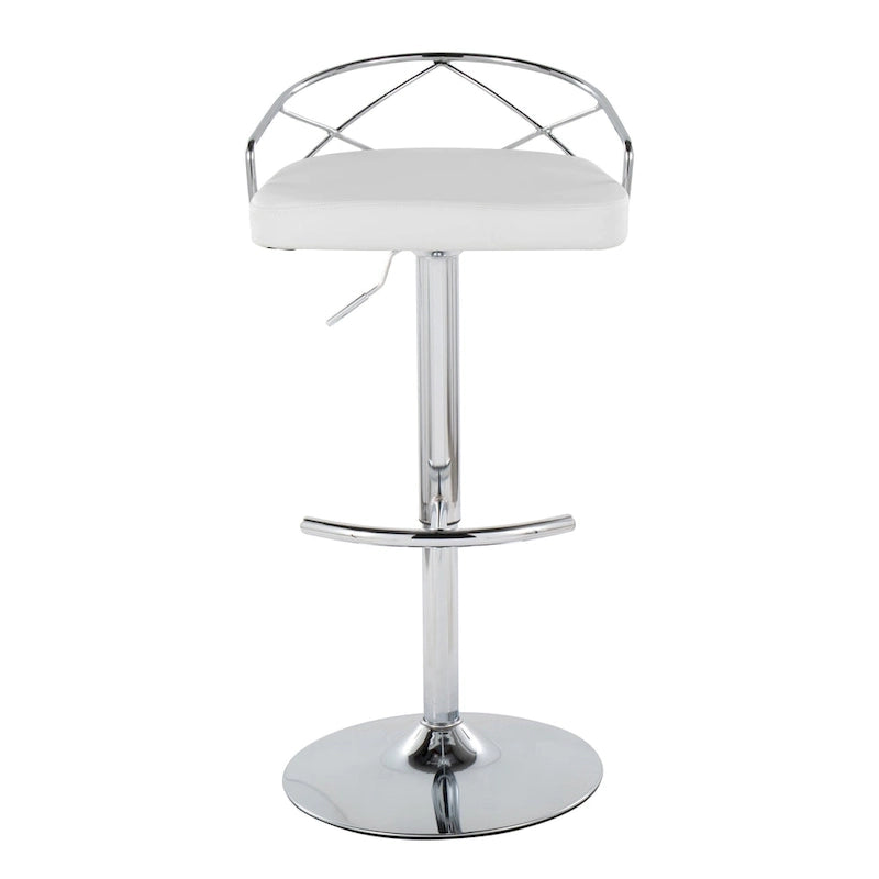 Adjustable Swivel Bar Stool (Set of 2)