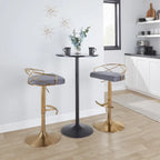 Adjustable Swivel Bar Stool (Set of 2)