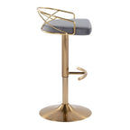 Adjustable Swivel Bar Stool (Set of 2)
