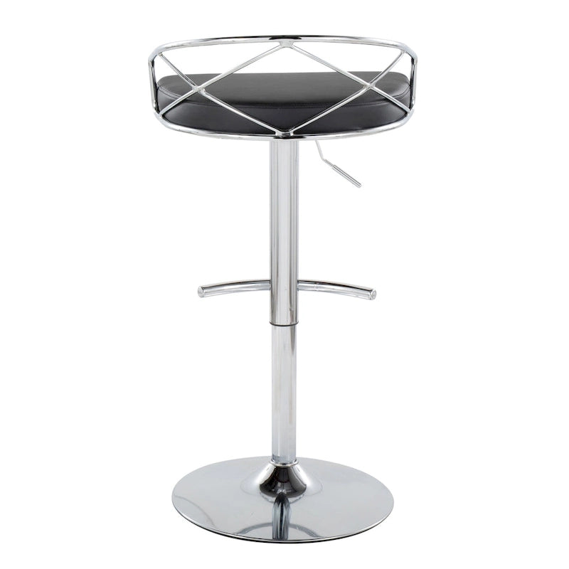 Adjustable Swivel Bar Stool (Set of 2)