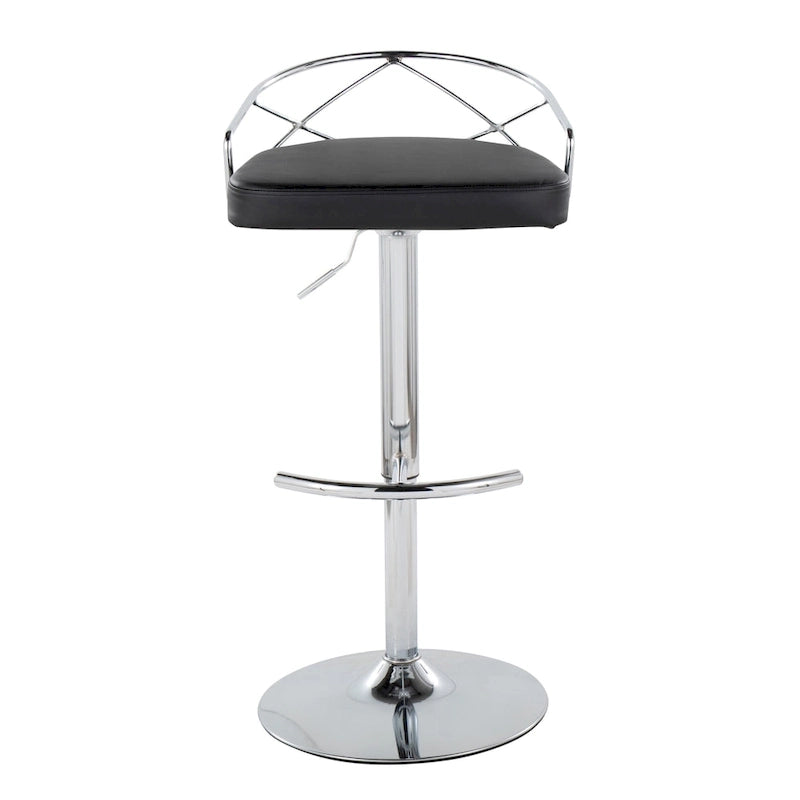 Adjustable Swivel Bar Stool (Set of 2)