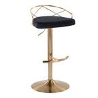 Adjustable Swivel Bar Stool (Set of 2)