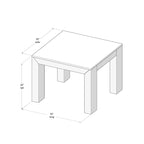 Square Corner Side Table, 32"