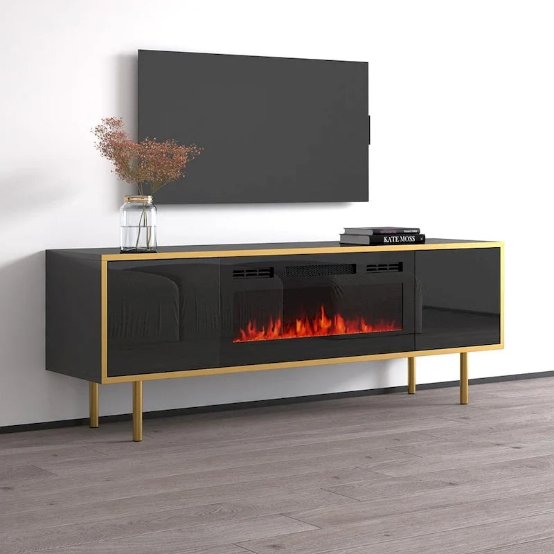 Electric Fireplace TV Stand for TVs up to 75 Inches