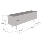 Electric Fireplace TV Stand for TVs up to 75 Inches