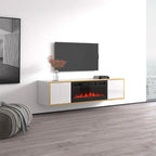 Electric Fireplace TV Stand for TVs up to 75 Inches