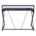 47.8 in. Gaming Desk with RGB LED Lighting and Monitor Shelf
