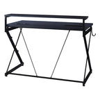 47.8 in. Gaming Desk with RGB LED Lighting and Monitor Shelf