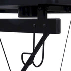 47.8 in. Gaming Desk with RGB LED Lighting and Monitor Shelf
