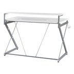 47.8 in. Gaming Desk with RGB LED Lighting and Monitor Shelf