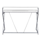 47.8 in. Gaming Desk with RGB LED Lighting and Monitor Shelf
