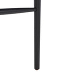 Retro 30-Inch Bar Stool with Curved Bentwood Back – 22"W x 21"D x 42"H