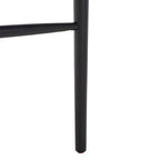 Retro 30-Inch Bar Stool with Curved Bentwood Back – 22"W x 21"D x 42"H