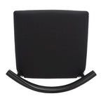 Retro 30-Inch Bar Stool with Curved Bentwood Back – 22"W x 21"D x 42"H