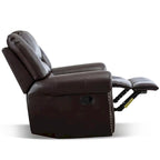 Manual Recliner Chair with Padded Armrests