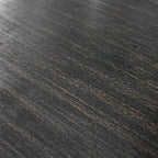 Rectangular Solid Wood Dining Table – Antique Black