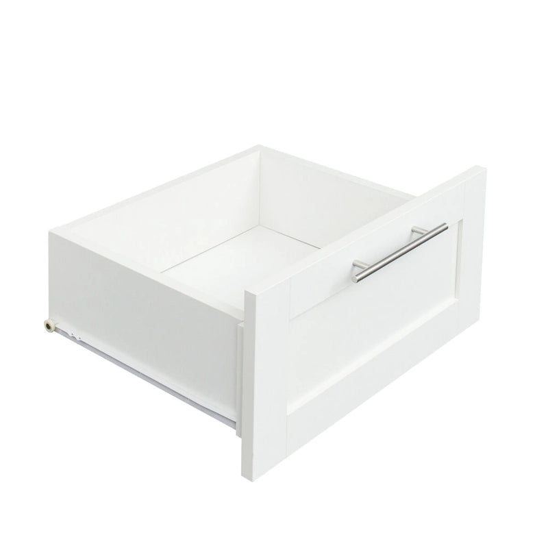 High Wardrobe with 2 Drawers and 5 Storage Compartments