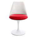Round Pedestal Base Armless Swivel Chair