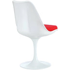 Round Pedestal Base Armless Swivel Chair