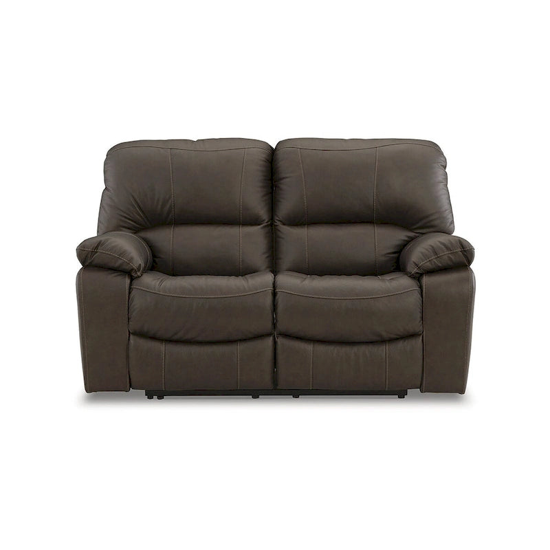 Brown Power Reclining Loveseat