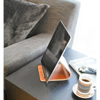 Wooden Tablet Stand – L 5.51" x W 4.72" x H 4.53"