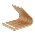 Wooden Tablet Stand – L 5.51" x W 4.72" x H 4.53"