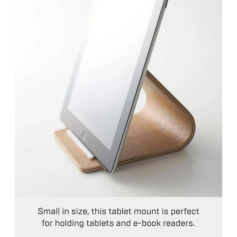 Wooden Tablet Stand – L 5.51" x W 4.72" x H 4.53"