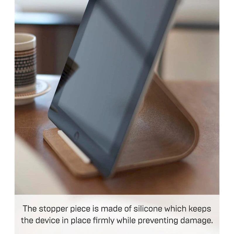 Wooden Tablet Stand – L 5.51" x W 4.72" x H 4.53"