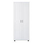Storage Cabinet with Two Doors and Adjustable Shelf